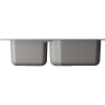 Мойка OMOIKIRI MARU 86-2-GR Tetogranitleningrad grey 4993575