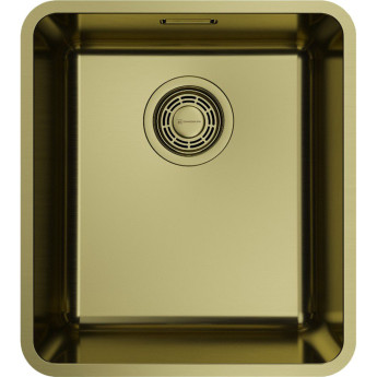 Мойка OMOIKIRI OMI 37-U/I ULTRA-LG нержавеющая сталь/светлое золото